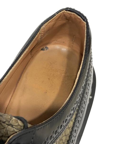 Dr.Martens（ドクターマーチン）Dr.Martens (ドクターマーチン) ウィングチップシューズ ブラック サイズ:UK10の古着・服飾アイテム