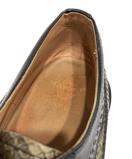 Dr.Martens（ドクターマーチン）Dr.Martens (ドクターマーチン) ウィングチップシューズ ブラック サイズ:UK10の古着・服飾アイテム