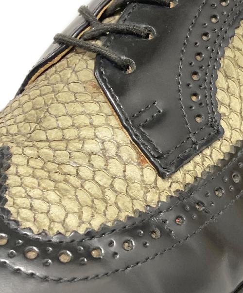 Dr.Martens（ドクターマーチン）Dr.Martens (ドクターマーチン) ウィングチップシューズ ブラック サイズ:UK10の古着・服飾アイテム