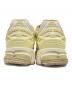 NEW BALANCE (ニューバランス) ローカットスニーカー ホワイト×イエロー サイズ:24.5：5000円