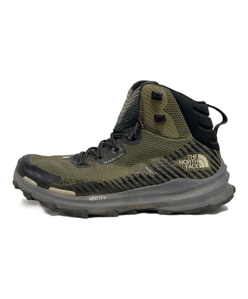 THE NORTH FACE（ザ ノース フェイス）THE NORTH FACE (ザ ノース フェイス) トレッキングシューズ カーキ サイズ:27.5の古着・服飾アイテム
