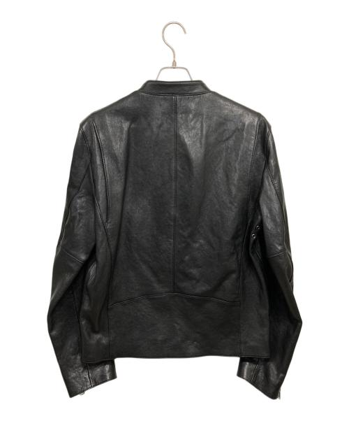 COACH（コーチ）COACH (コーチ) ラムレザー ライダースジャケット ブラック サイズ:Mの古着・服飾アイテム