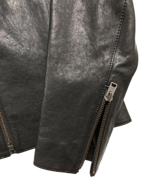 COACH（コーチ）COACH (コーチ) ラムレザー ライダースジャケット ブラック サイズ:Mの古着・服飾アイテム