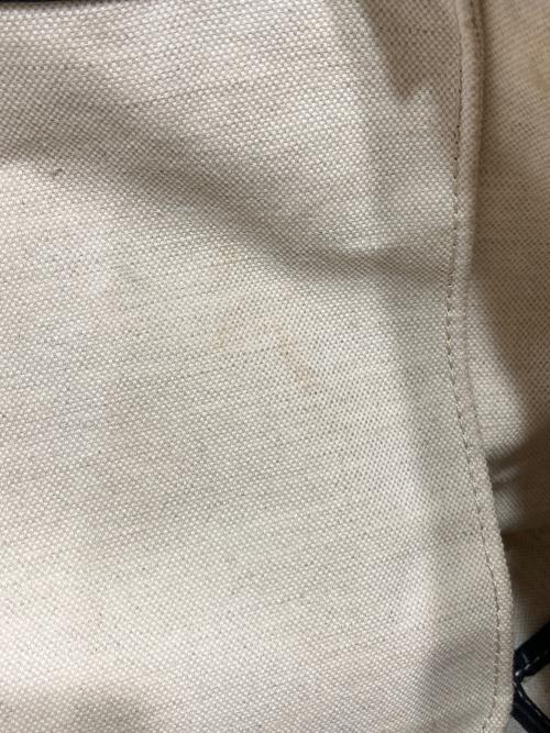 MOREAU PARIS（モロー・パリ）MOREAU PARIS (モロー・パリ) PVCトートバッグ ホワイト×ブラックの古着・服飾アイテム