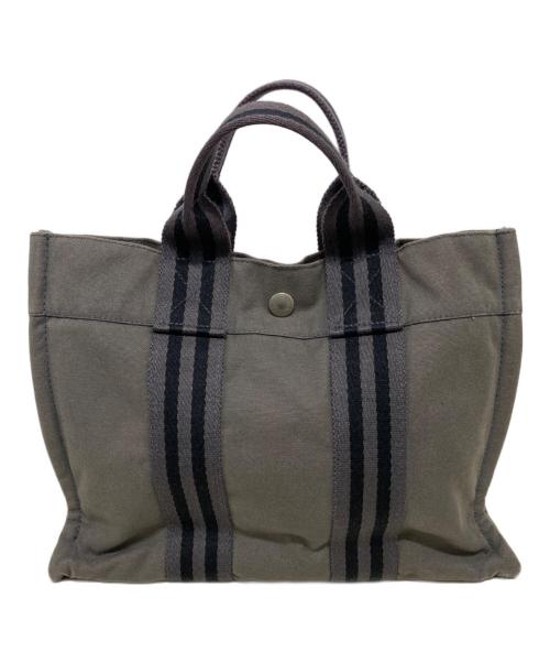 HERMES（エルメス）HERMES (エルメス) トートバッグ グレーの古着・服飾アイテム