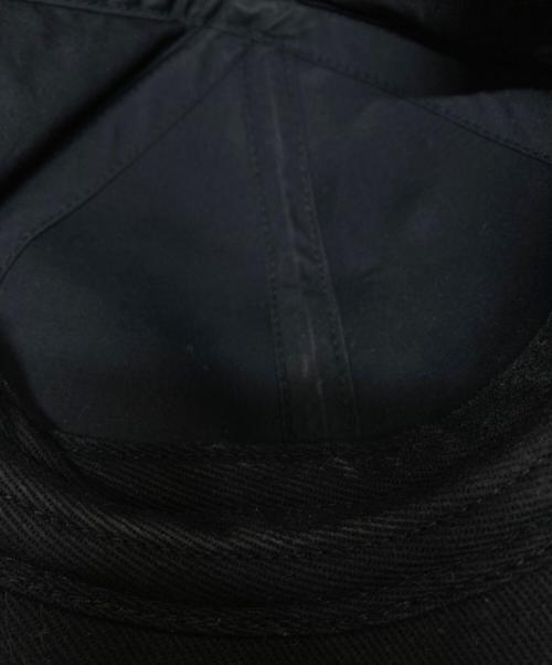 BALENCIAGA（バレンシアガ）BALENCIAGA (バレンシアガ) BB MODE LOGO EMBROIDERY CAP ブラック サイズ:L(59㎝)の古着・服飾アイテム