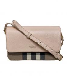 BURBERRY（バーバリー）の古着「ニューハンプシャーハウスチェック ショルダーバッグ」｜ピンク