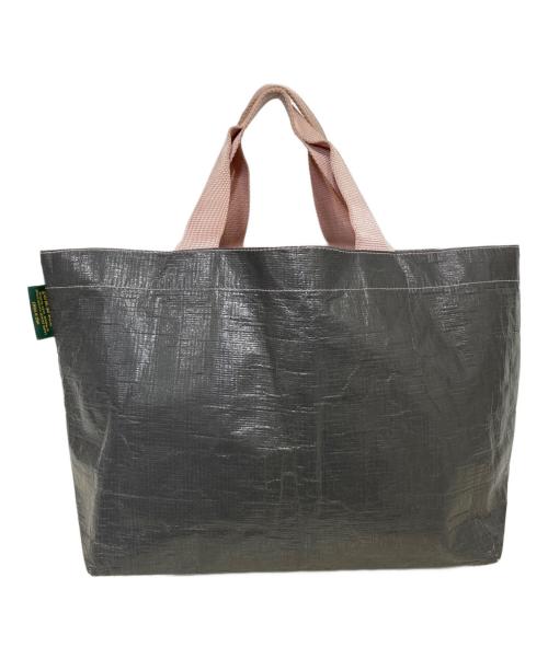 Herve Chapelier（エルベシャプリエ）Herve Chapelier (エルベシャプリエ) マルシェバッグ グレー×ピンクの古着・服飾アイテム