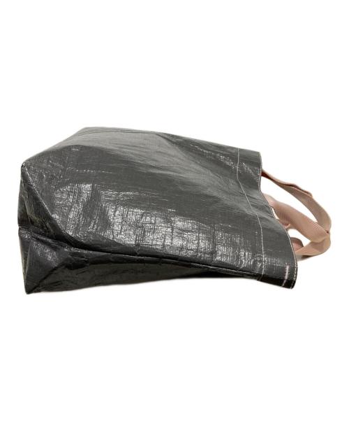 Herve Chapelier（エルベシャプリエ）Herve Chapelier (エルベシャプリエ) マルシェバッグ グレー×ピンクの古着・服飾アイテム