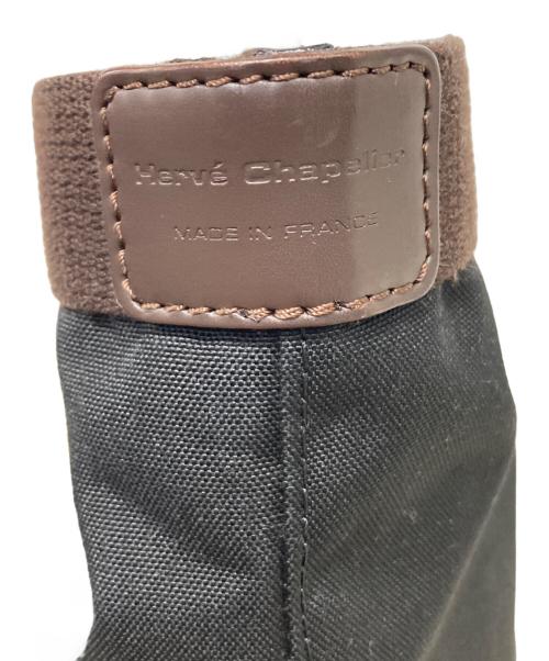 Herve Chapelier（エルベシャプリエ）Herve Chapelier (エルベシャプリエ) コーデュラスクエアトートバッグ ブラックの古着・服飾アイテム