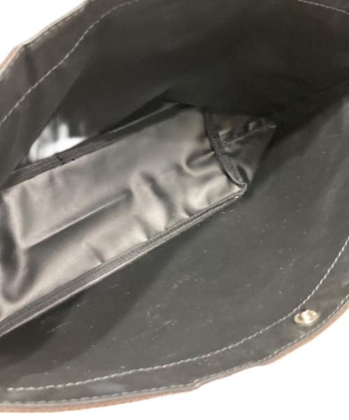 Herve Chapelier（エルベシャプリエ）Herve Chapelier (エルベシャプリエ) コーデュラスクエアトートバッグ ブラックの古着・服飾アイテム