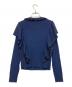 SEE BY CHLOE (シーバイクロエ) フリルニット ネイビー サイズ:S：7000円