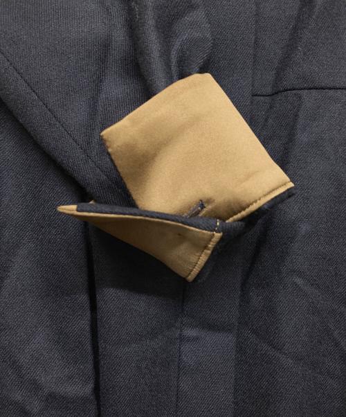 ANAYI（アナイ）ANAYI (アナイ) ウールフラノタックシャツワンピース ネイビー サイズ:36の古着・服飾アイテム