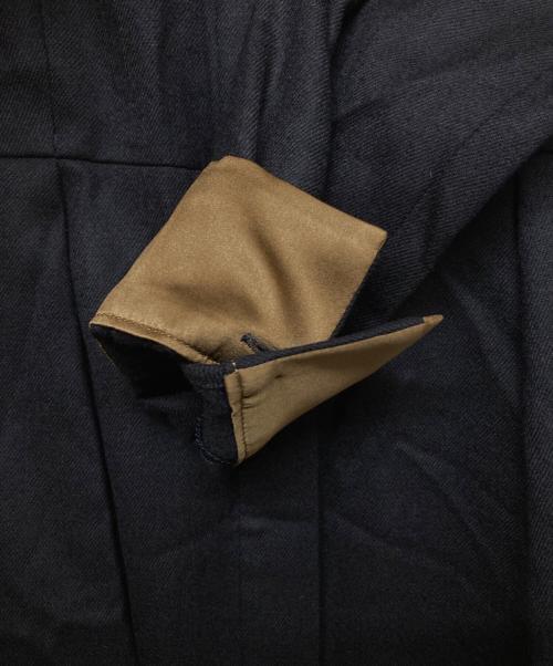 ANAYI（アナイ）ANAYI (アナイ) ウールフラノタックシャツワンピース ネイビー サイズ:36の古着・服飾アイテム