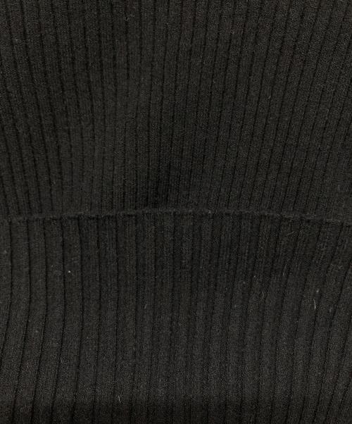 courreges（クレージュ）courreges (クレージュ) バックオープンニット ブラック サイズ:Mの古着・服飾アイテム