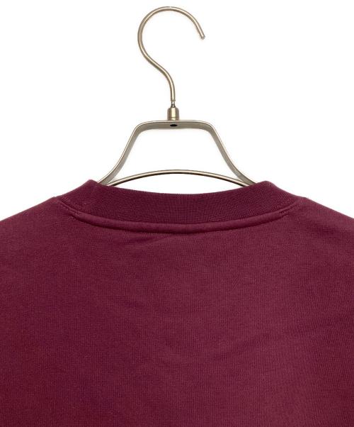 adidas（アディダス）adidas (アディダス) Sporty & Rich (スポーティーアンドリッチ) adidas SPORTY & RICH SWEATSHIRT ボルドー サイズ:XSの古着・服飾アイテム