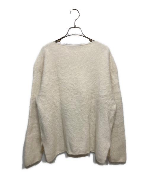 FRAMeWORK（フレームワーク）FRAMeWORK (フレームワーク) FOX/CAS ボートネック プルオーバー ホワイト サイズ:-の古着・服飾アイテム