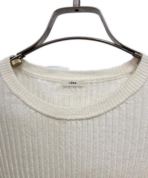 IENA（イエナ）IENA (イエナ) イタリア ヤーン RIB クループルオーバー ホワイト サイズ:-の古着・服飾アイテム