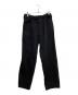 COMOLI（コモリ）の古着「DENIM BELTED PANTS　24SS」｜ブラック