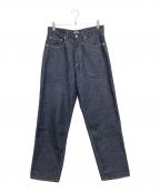 AURALEEオーラリー）の古着「HARD TWIST DENIM WIDE PANTS」｜インディゴ