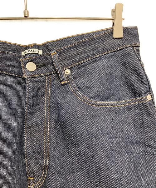 AURALEE（オーラリー）AURALEE (オーラリー) HARD TWIST DENIM WIDE PANTS インディゴ サイズ:32の古着・服飾アイテム