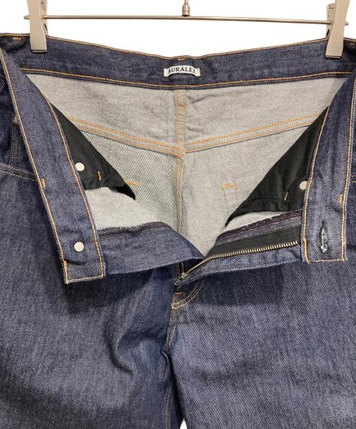 AURALEE（オーラリー）AURALEE (オーラリー) HARD TWIST DENIM WIDE PANTS インディゴ サイズ:32の古着・服飾アイテム