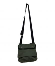 PORTER×MHL（ポーター×マーガレットハウエル）の古着「TWO STUDS SHOULDER BAG」｜グリーン