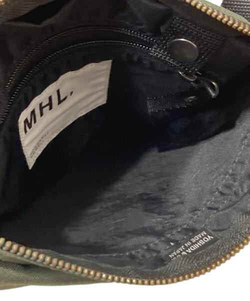 PORTER（ポーター）PORTER (ポーター) MHL (マーガレットハウエル) TWO STUDS SHOULDER BAG グリーンの古着・服飾アイテム
