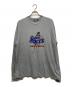 Hysteric Glamour（ヒステリックグラマー）の古着「SUPER GIRL Tシャツ」｜グレー