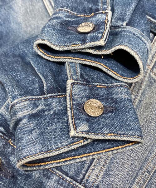 Calvin Klein Jeans（カルバンクラインジーンズ）Calvin Klein Jeans (カルバンクラインジーンズ) 90’S トラッカーデニムブルゾン インディゴ サイズ:ASIA M/US Sの古着・服飾アイテム