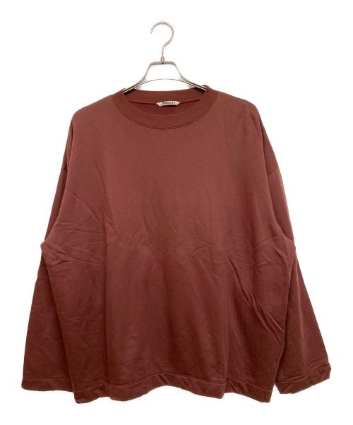 AURALEE（オーラリー）AURALEE (オーラリー) スウェットシャツ ブラウン サイズ:5の古着・服飾アイテム