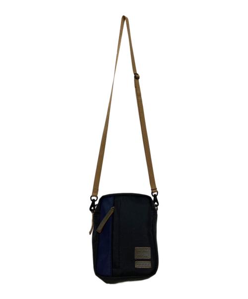 PORTER（ポーター）PORTER (ポーター) MARNI (マルニ) バイカラー ミニショルダーバッグ ネイビーの古着・服飾アイテム