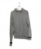 JOHN SMEDLEY×sacaiジョンスメドレー×サカイ）の古着「ニットパーカー」｜グレー