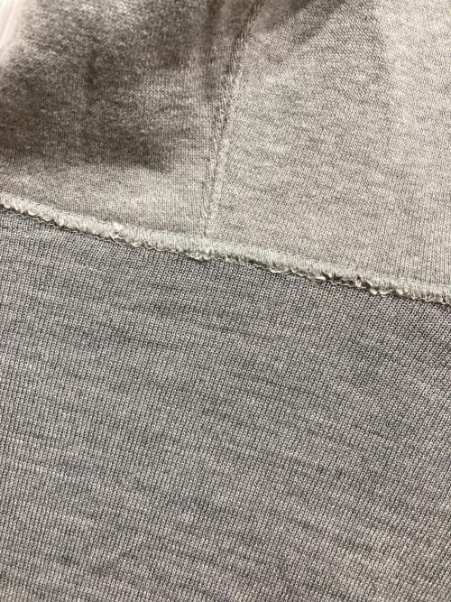 JOHN SMEDLEY（ジョンスメドレー）JOHN SMEDLEY (ジョンスメドレー) sacai (サカイ) ニットパーカー グレー サイズ:3の古着・服飾アイテム