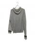 JOHN SMEDLEY (ジョンスメドレー) sacai (サカイ) ニットパーカー グレー サイズ:3：10000円