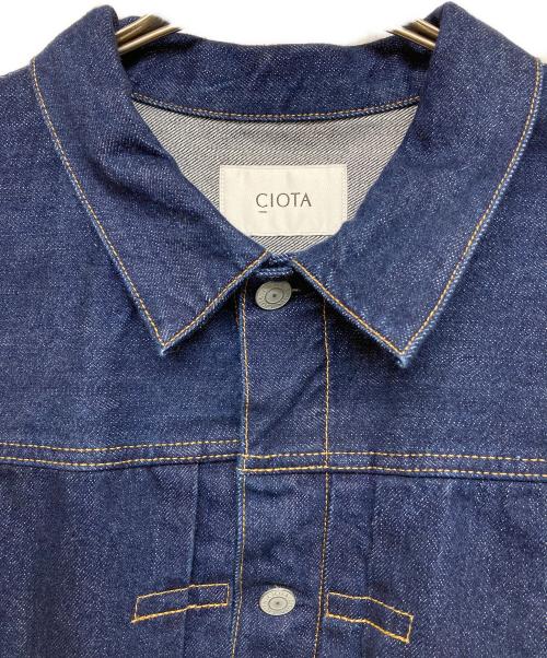 CIOTA（シオタ）CIOTA (シオタ) シングルポケットデニム JACKET インディゴ サイズ:46の古着・服飾アイテム