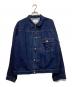 CIOTA（シオタ）の古着「シングルポケットデニム JACKET」｜インディゴ