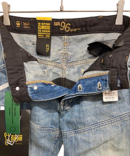G-STAR RAW（ジースターロゥ）G-STAR RAW (ジースターロゥ) Elwood Regular Jeans. ブルー サイズ:ｗ26の古着・服飾アイテム
