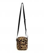 WACKO MARIA×Speakeasyワコマリア×スピークイージー）の古着「LEOPARD SMALL SHOULDER BAG」｜ベージュ×ブラック