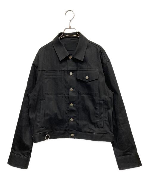 TARO HORIUCHI（タロウホリウチ）TARO HORIUCHI (タロウホリウチ) Oversized Denim Jacket ブラック サイズ:44の古着・服飾アイテム