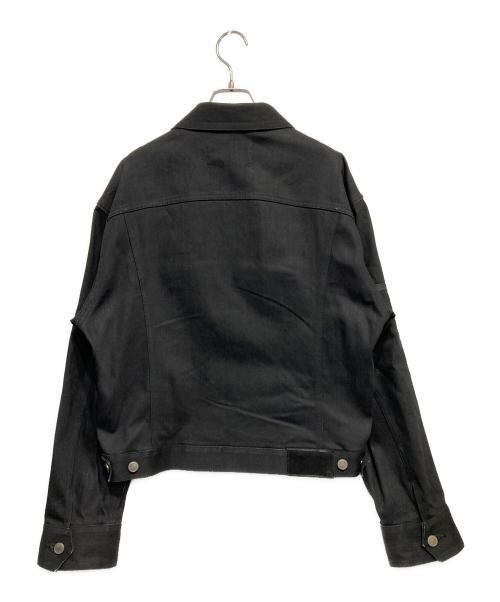 TARO HORIUCHI（タロウホリウチ）TARO HORIUCHI (タロウホリウチ) Oversized Denim Jacket ブラック サイズ:44の古着・服飾アイテム