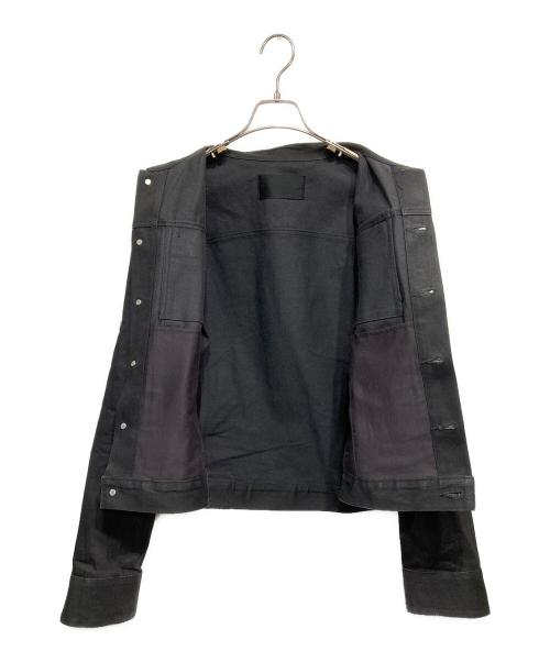 TARO HORIUCHI（タロウホリウチ）TARO HORIUCHI (タロウホリウチ) Oversized Denim Jacket ブラック サイズ:44の古着・服飾アイテム