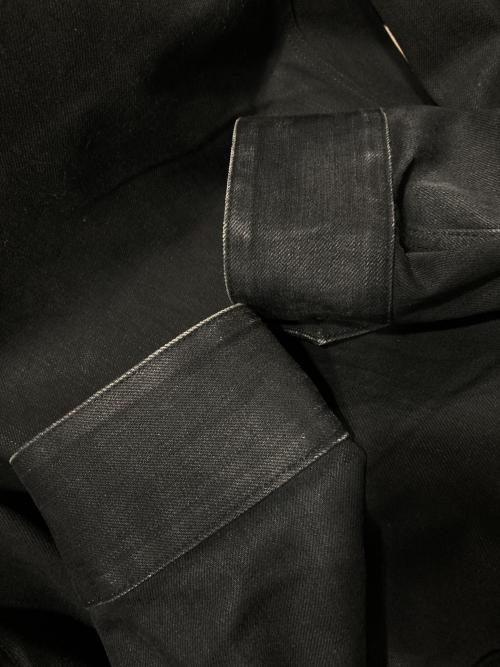 TARO HORIUCHI（タロウホリウチ）TARO HORIUCHI (タロウホリウチ) Oversized Denim Jacket ブラック サイズ:44の古着・服飾アイテム