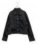 TARO HORIUCHI（タロウホリウチ）の古着「Oversized Denim Jacket」｜ブラック