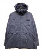 Engineered Garmentsエンジニアド ガーメンツ）の古着「フィッシングオーバーサイズシャツジャケット」｜ネイビー