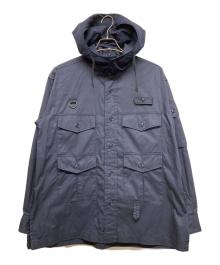 Engineered Garments（エンジニアド ガーメンツ）の古着「フィッシングオーバーサイズシャツジャケット」｜ネイビー