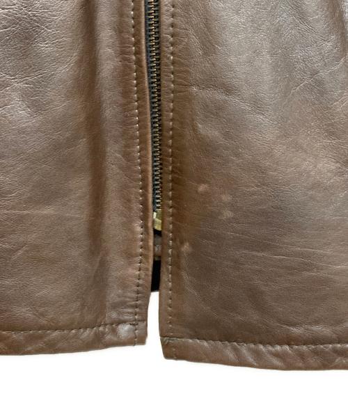 Schott（ショット）Schott (ショット) CLASSIC TRUCKER JACKET ブラウン サイズ:Mの古着・服飾アイテム