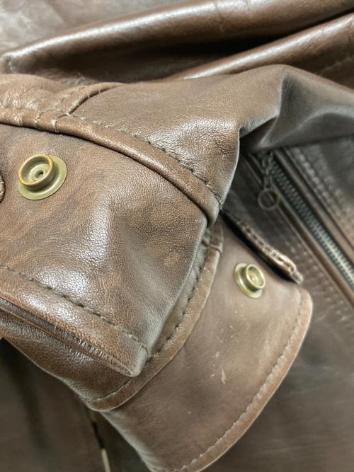 Schott（ショット）Schott (ショット) CLASSIC TRUCKER JACKET ブラウン サイズ:Mの古着・服飾アイテム