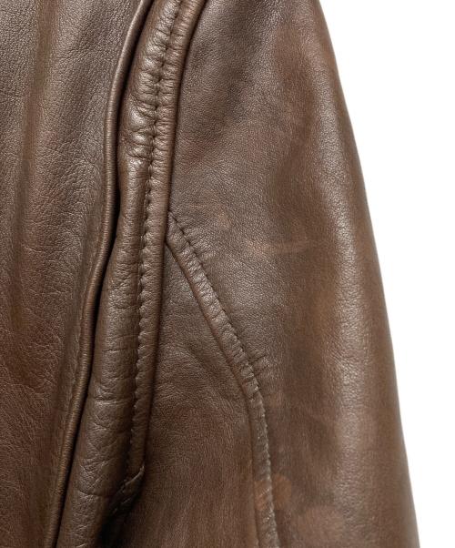 Schott（ショット）Schott (ショット) CLASSIC TRUCKER JACKET ブラウン サイズ:Mの古着・服飾アイテム