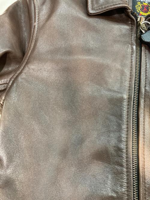 Schott（ショット）Schott (ショット) CLASSIC TRUCKER JACKET ブラウン サイズ:Mの古着・服飾アイテム